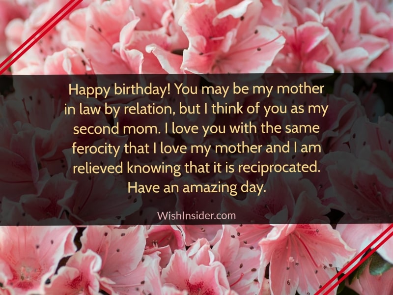  happy birthday wishes for mother in law