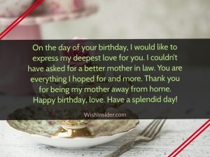 75 Beautiful Birthday Wishes for Mother in Law – Wish Insider