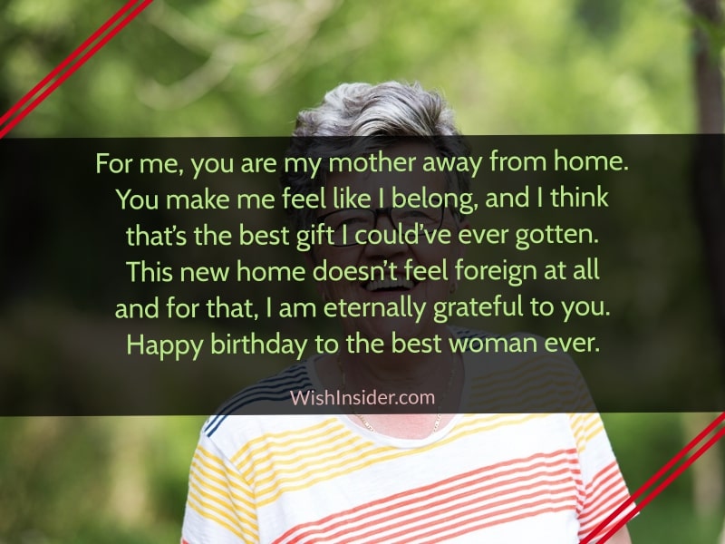 75 Beautiful Birthday Wishes for Mother in Law – Wish Insider