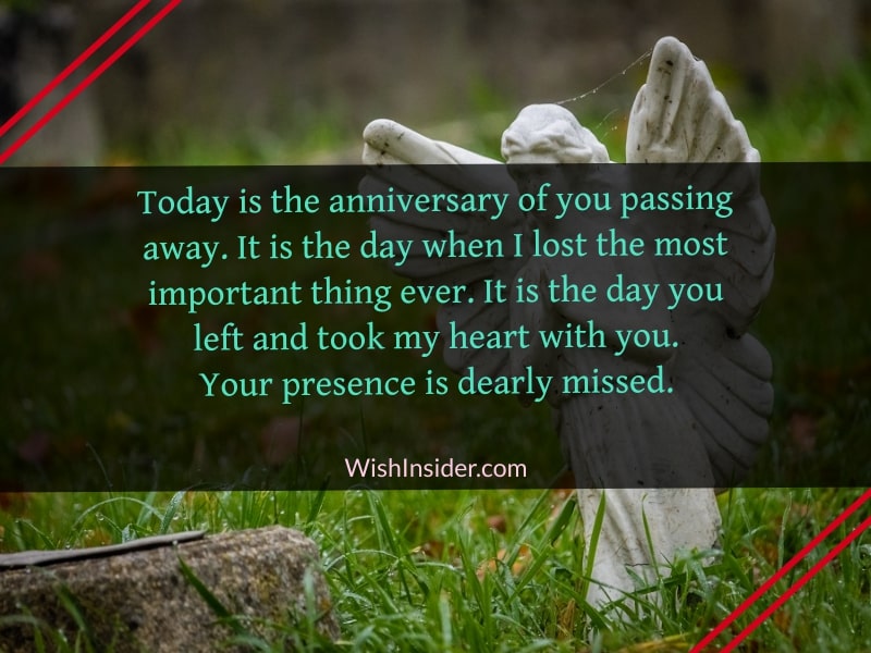  anniversary of your death quotes