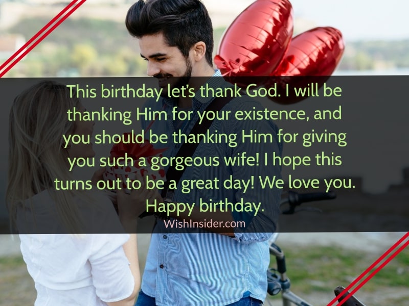 Funny birthday quotes for husband