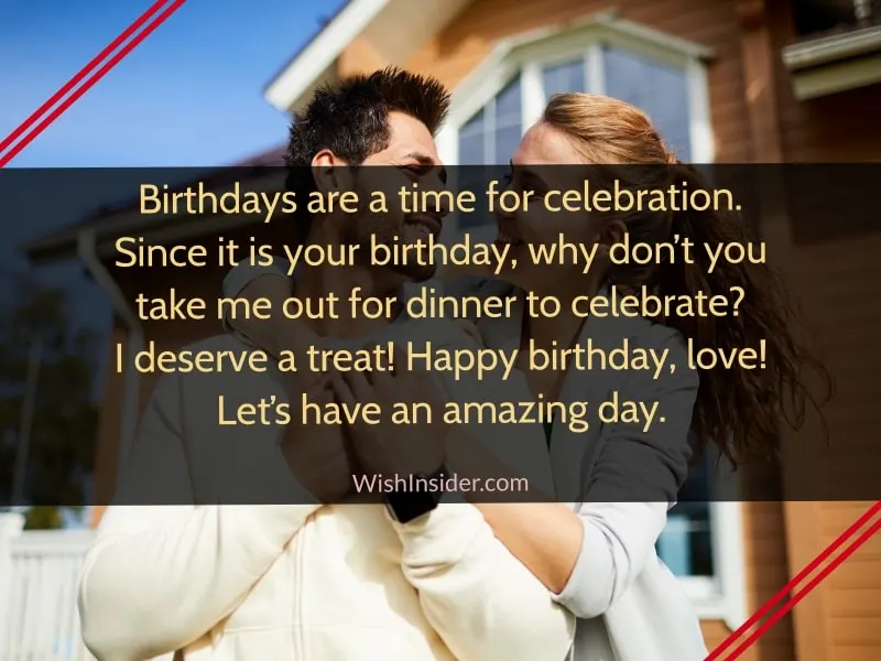 Funny birthday messages to husband