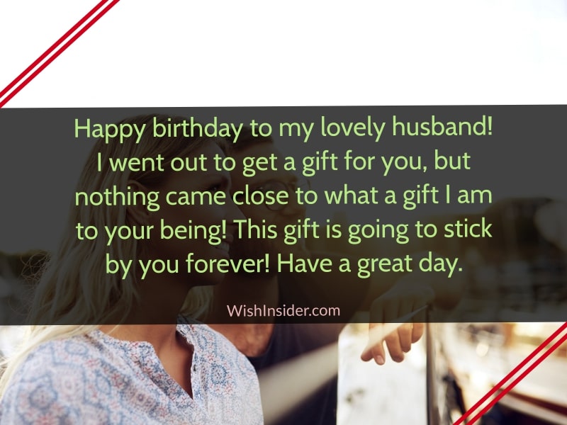 Funny husband's birthday quotes