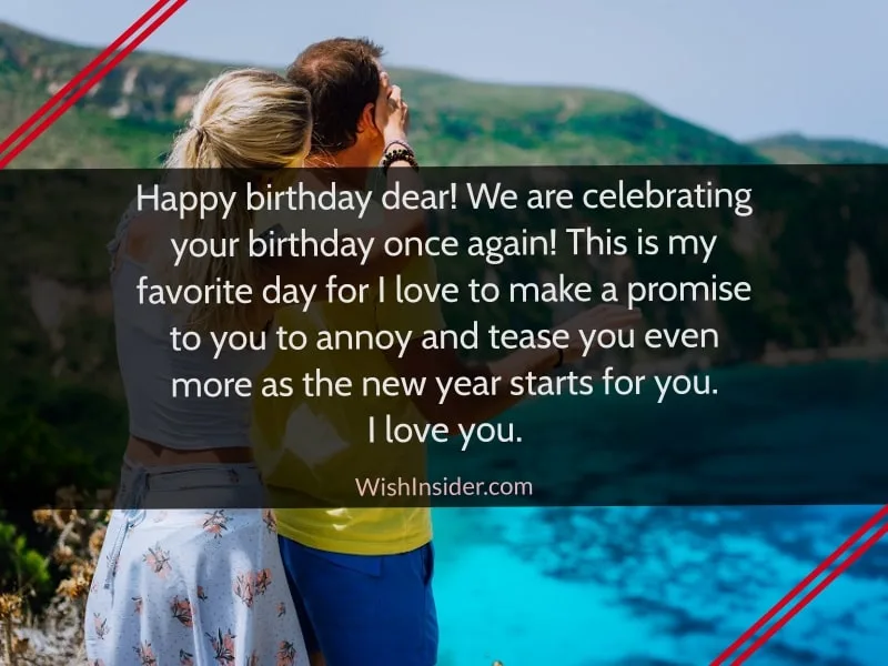 funny birthday wishes quotes for husband