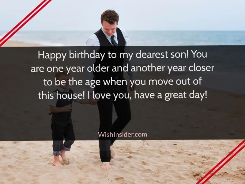 Funny and sweet birthday texts for son