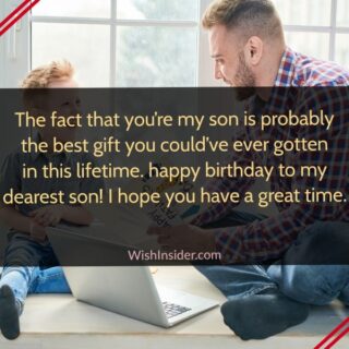 Funny birthday wishes for son