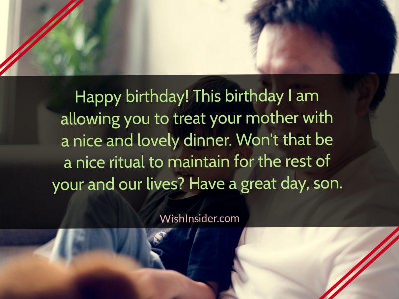 Funny birthday texts for son