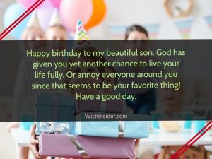 40 Funny Birthday Wishes for Son – Wish Insider