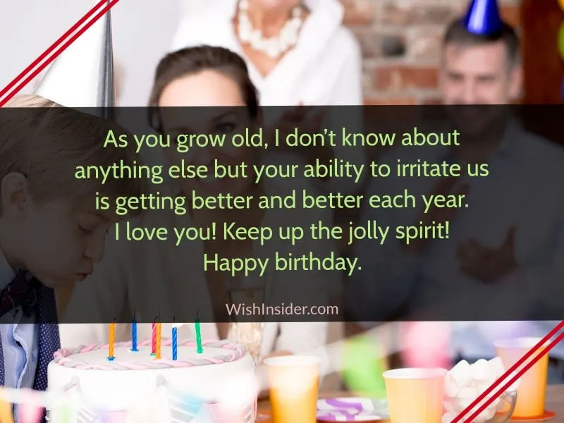 Funny birthday messages for my son