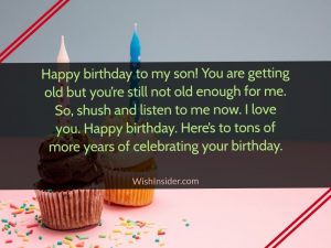 40 Funny Birthday Wishes for Son – Wish Insider
