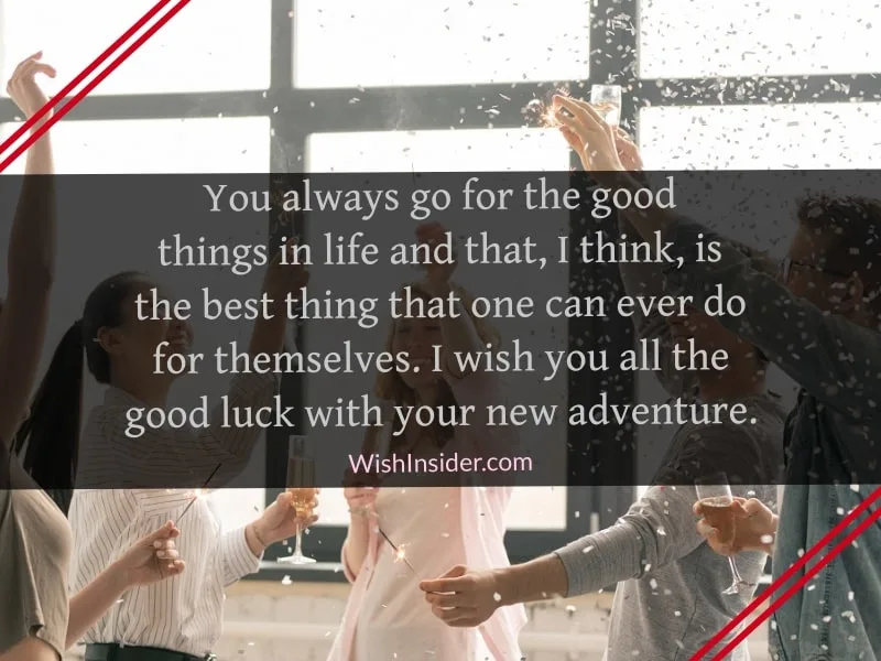 Good Luck on Your New Adventure Wish Images