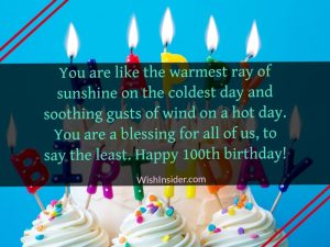 20 Happy 100th Birthday Wishes – Wish Insider