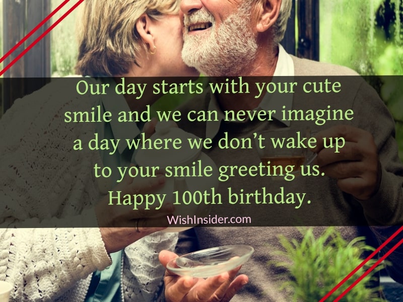 100th Birthday Wish Messages