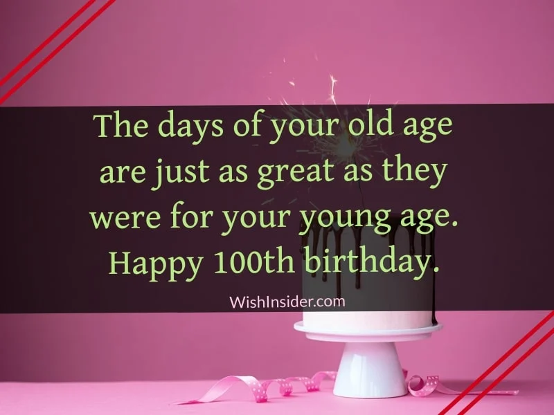  happy 100th birthday sayings