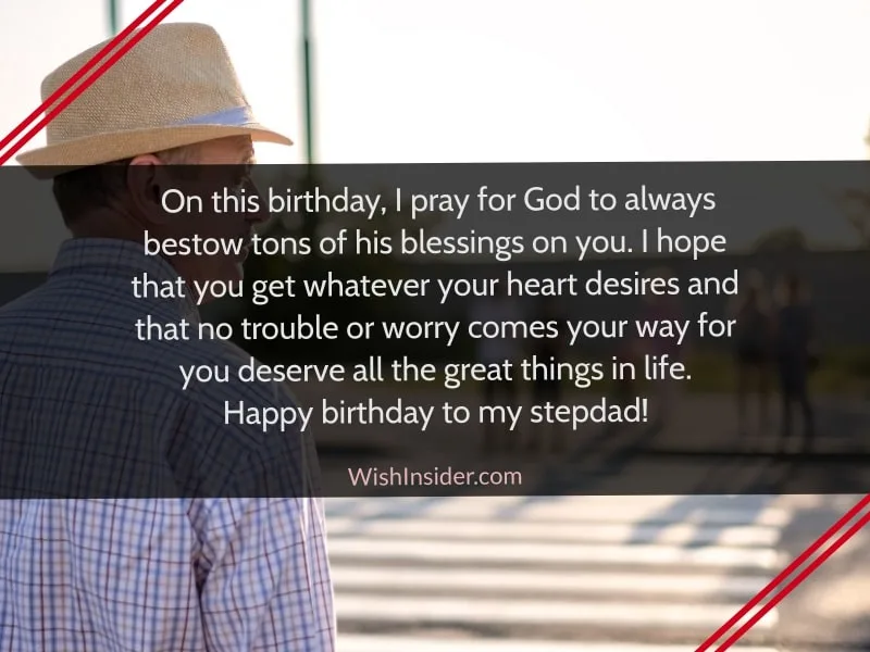 Happy birthday stepdad wishes
