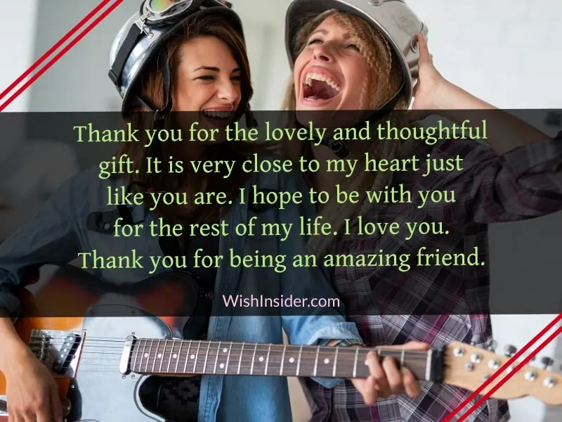 Thank You Messages for Friends