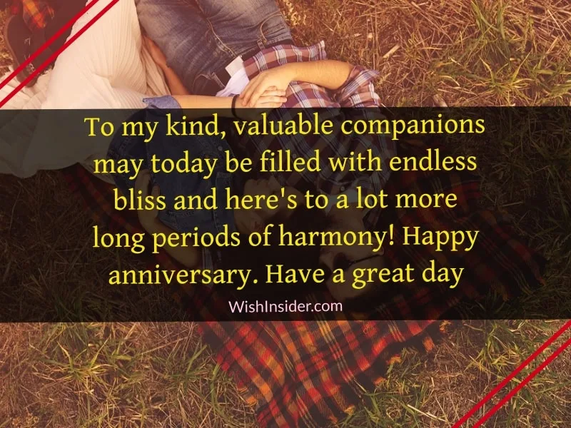 Anniversary Messages for Friends