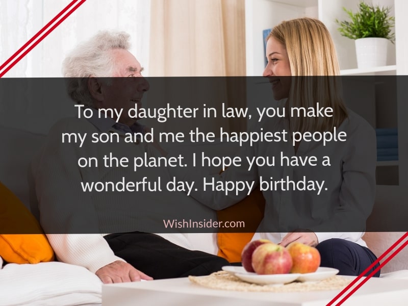 best wishes for daughter-in-law's birthday