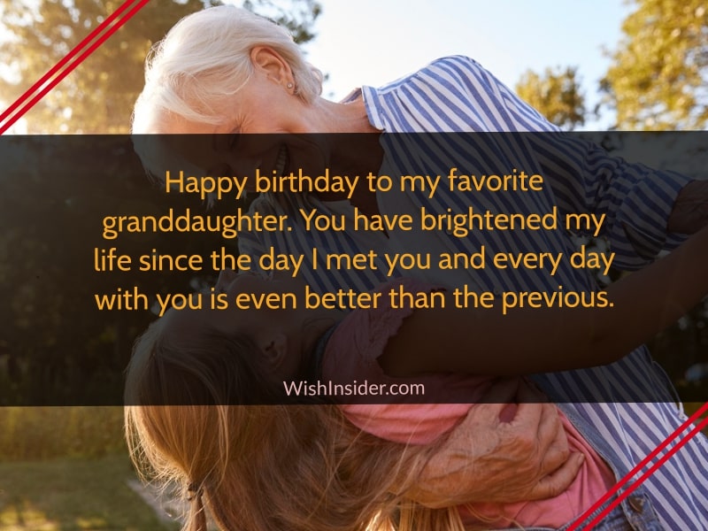  happy birthday greetings for granddaughter