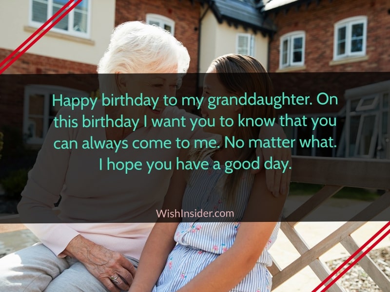 birthday wishes for a teenage granddaughter