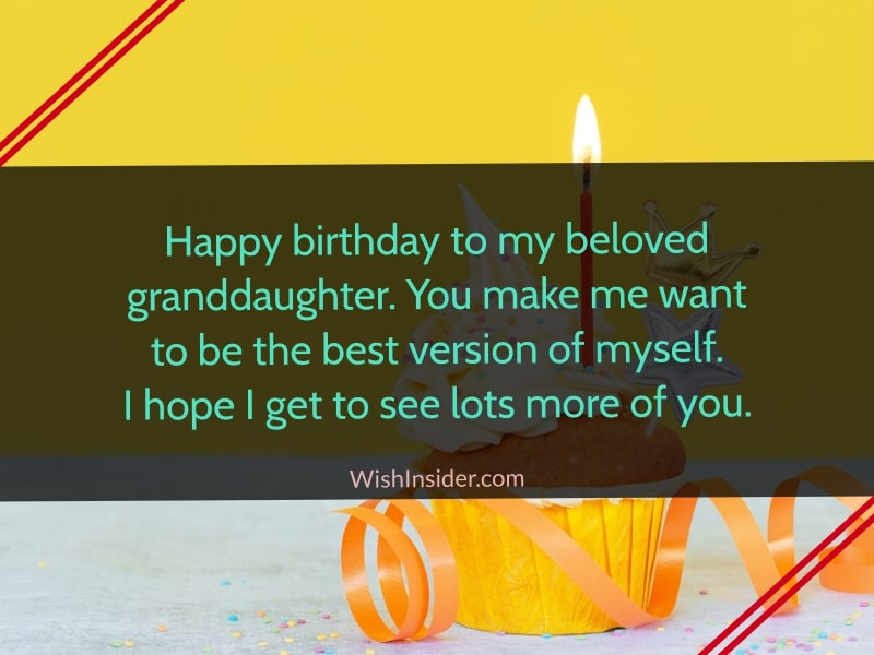 Happy birthday message to my beloved granddaughter.