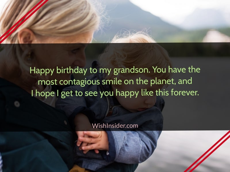 Grandson's Birthday Wishes from Grandma
