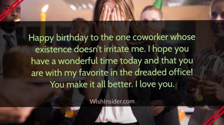 15 Funny Birthday Wishes for Coworker