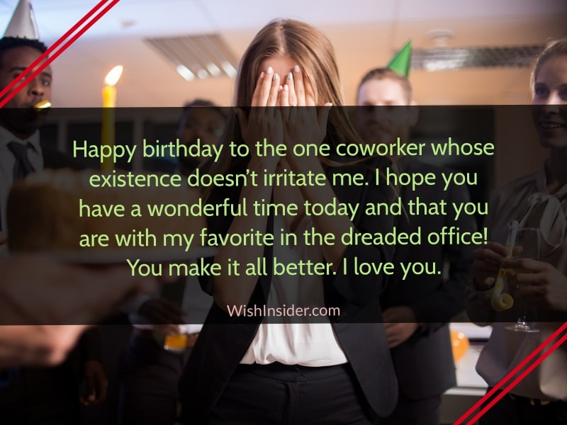 Happy Birthday Coworker