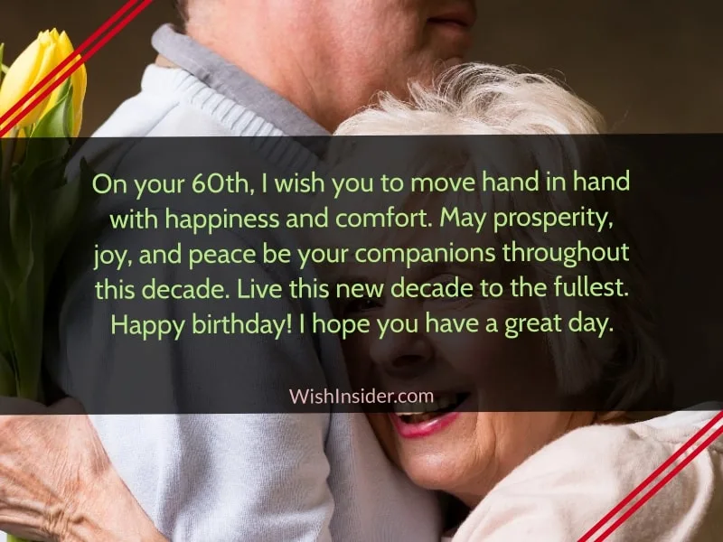 happy 60th birthday wishes for husband