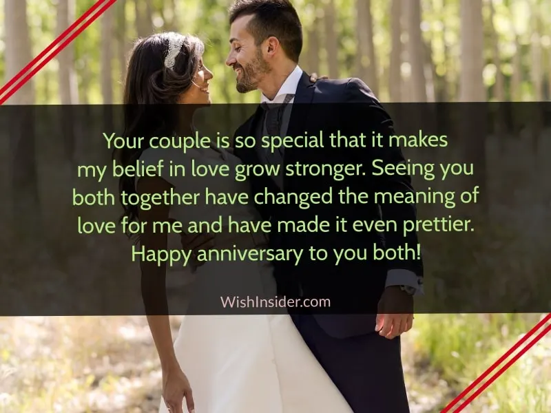 special couple anniversary messages