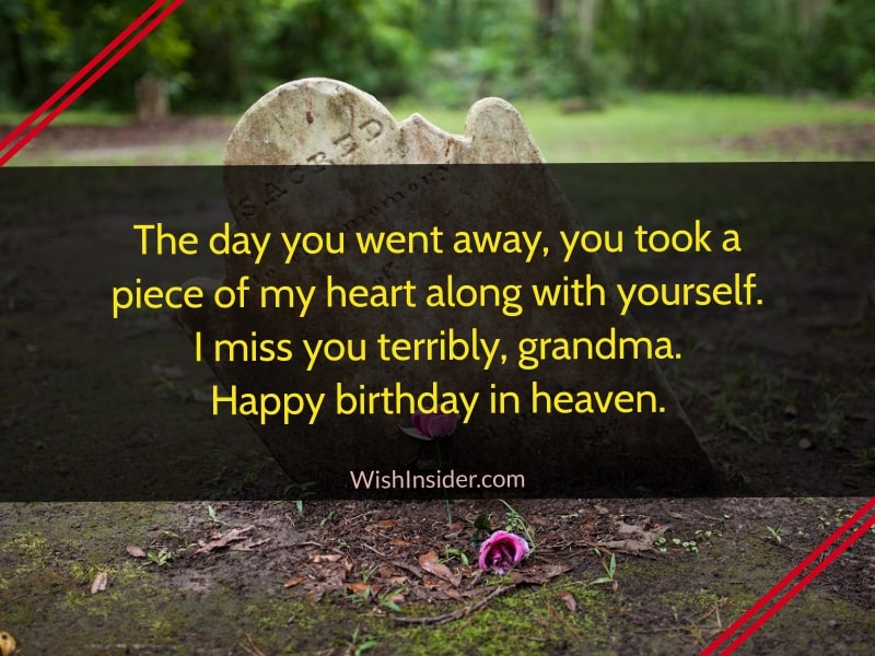 Happy Birthday in Heaven Grandma Quotes