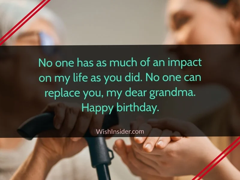 happy birthday grandma in heaven message