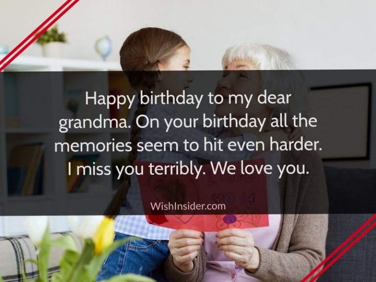 30 Happy Birthday in Heaven Grandma Wishes – Wish Insider