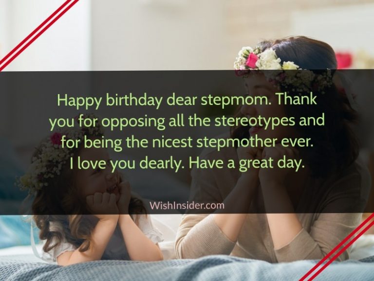 30 Best Happy Birthday Wishes for Stepmom – Wish Insider