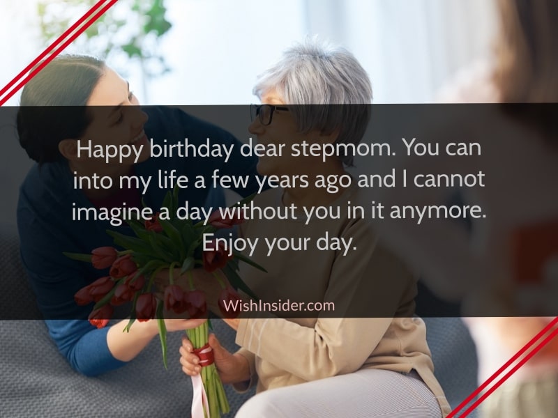 Happy Birthday Wishes for Stepmother