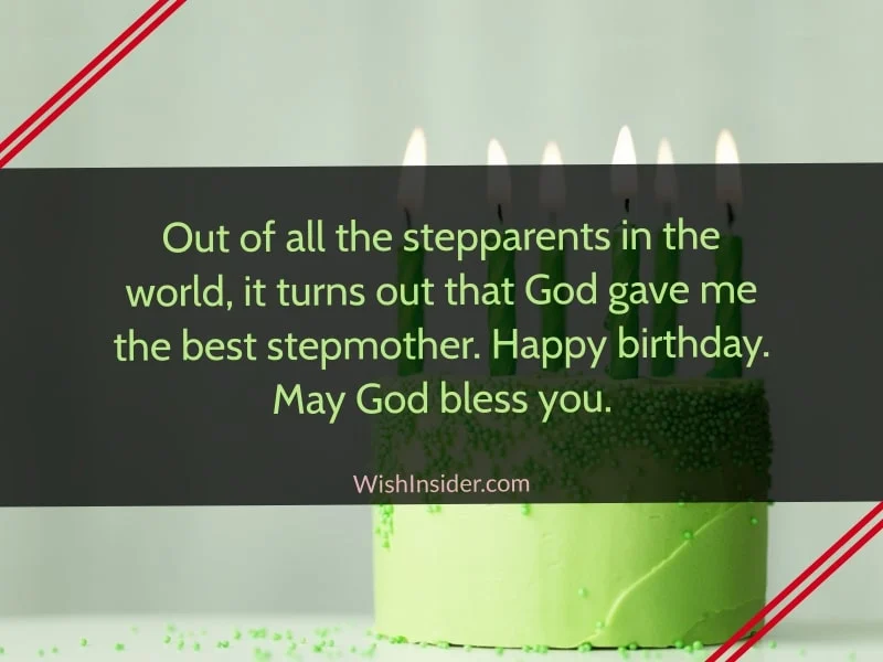 Happy Birthday to Stepmom Messages