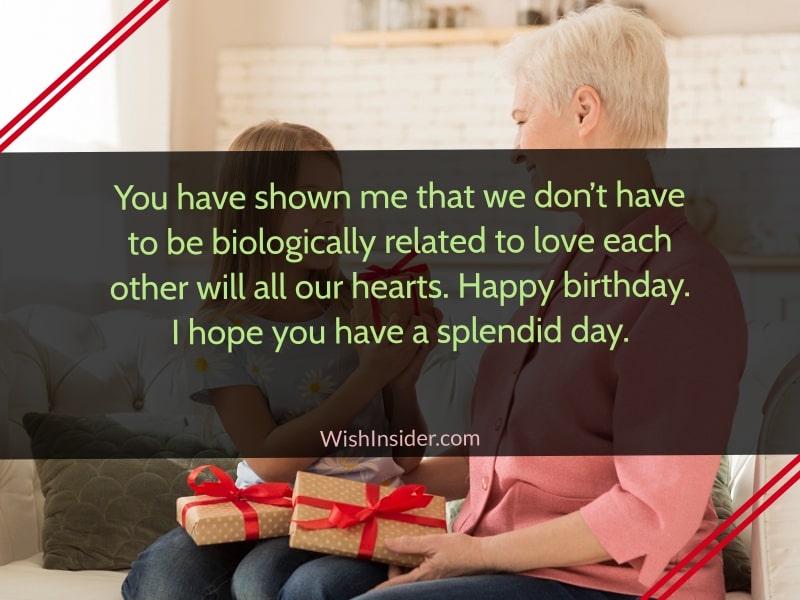 Happy Birthday Stepmother wishes