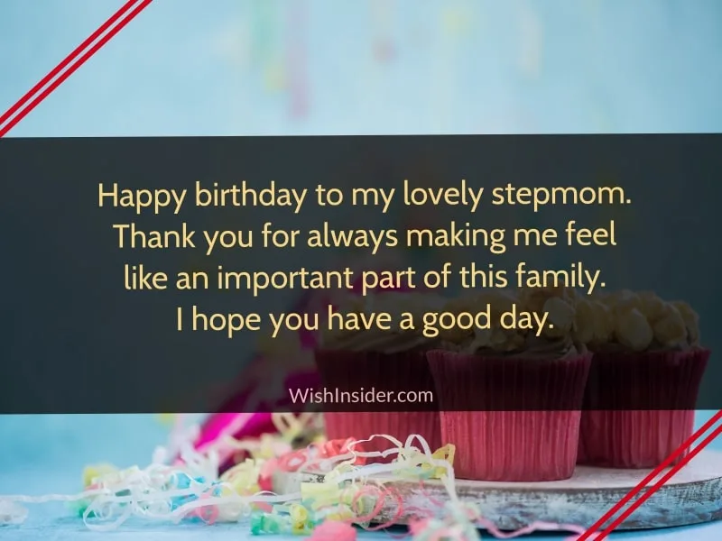 Happy Birthday to Stepmom Quotes