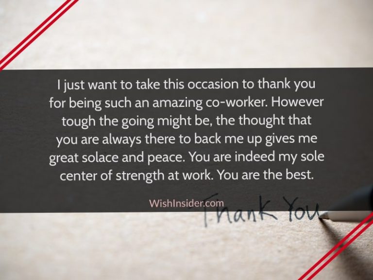 10 Thank You Messages for Coworkers – Wish Insider