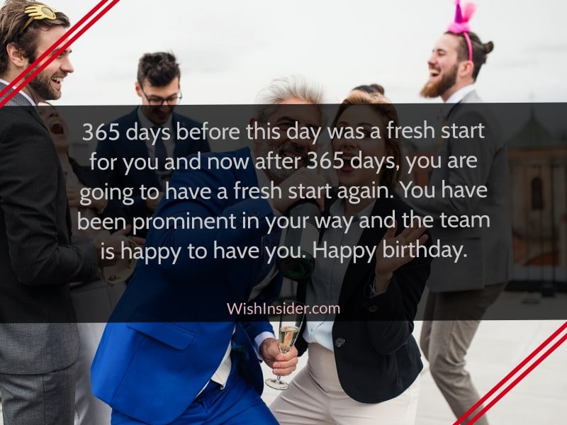 happy birthday message to employee 