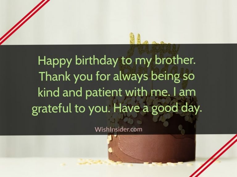 35 Birthday Wishes for Brother – Wish Insider