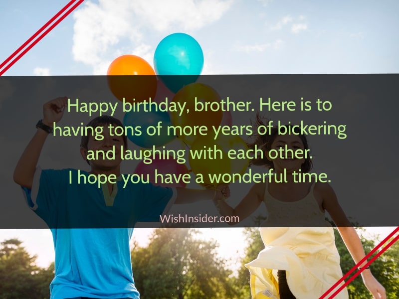  happy birthday wishes for brother