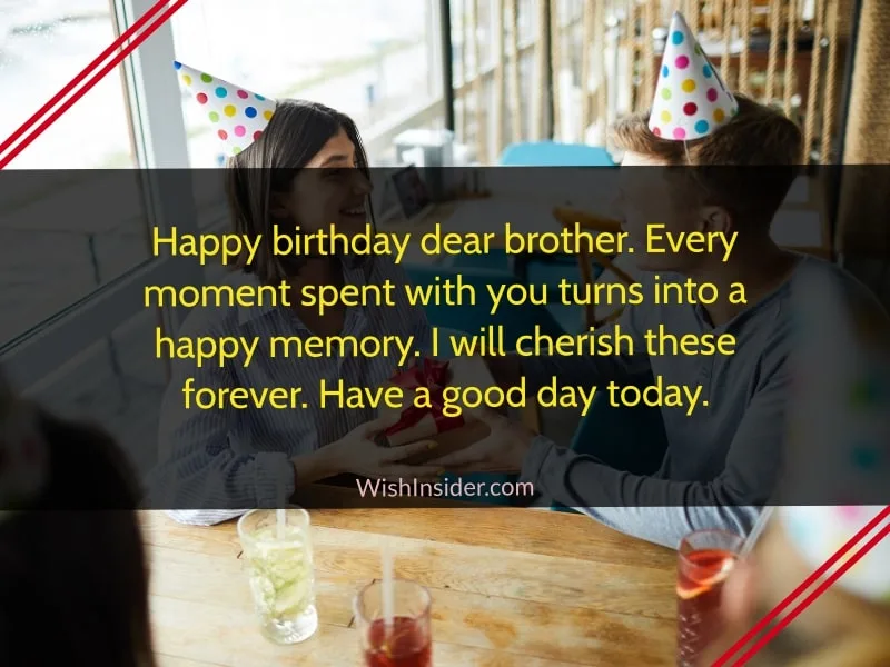 birthday wishes for brother from sister