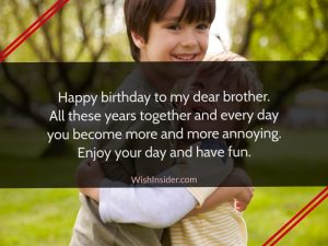 35 Birthday Wishes for Brother – Wish Insider