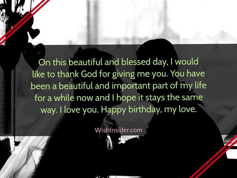 Birthday Wishes for Fiance