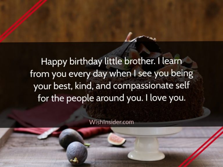 35 Birthday Wishes for Little Brother – Wish Insider