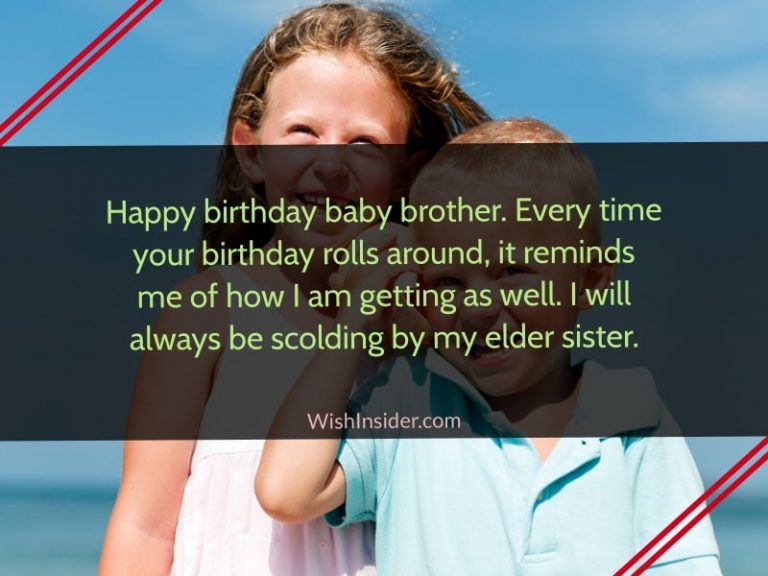 35 Birthday Wishes for Little Brother – Wish Insider