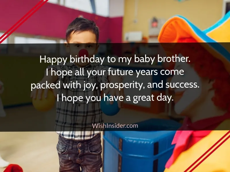  birthday wishes for my sweet little brother