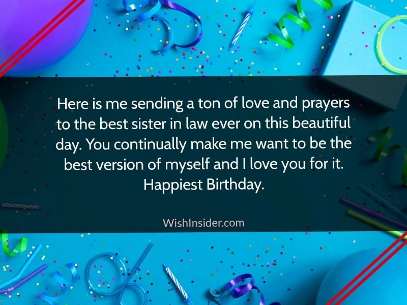 Birthday Quotes for Sister-In-Law