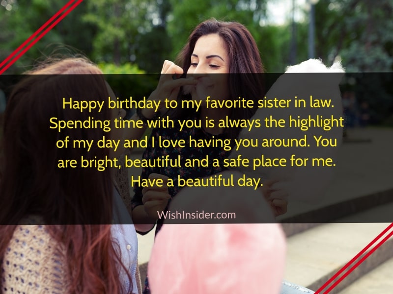Birthday Messages for Sister-In-Law